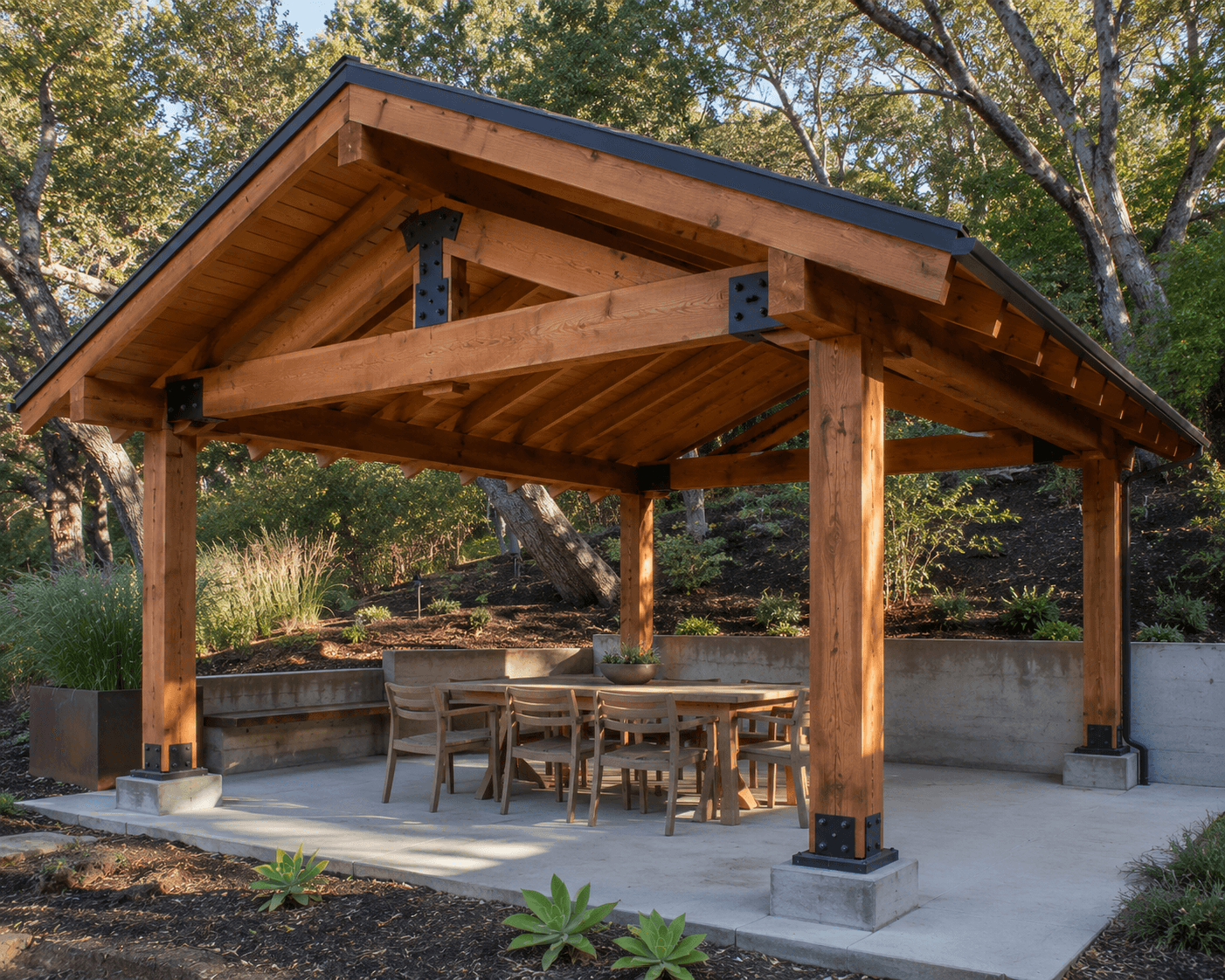 Managed outdoor living project